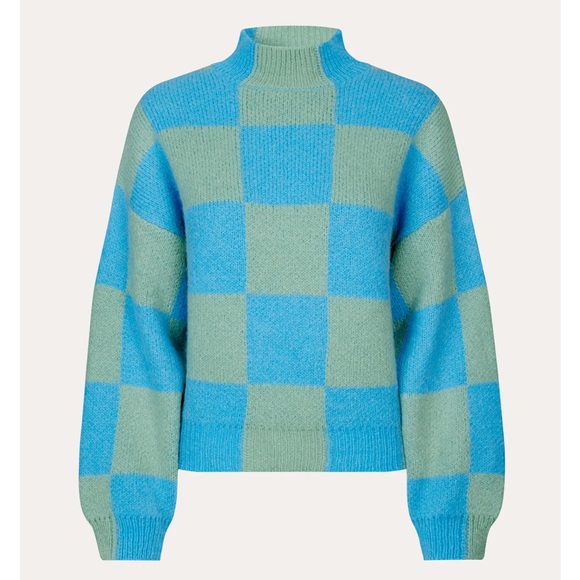 Stine Goya Adonis Sweater - Aqua - Picture 3 of 10